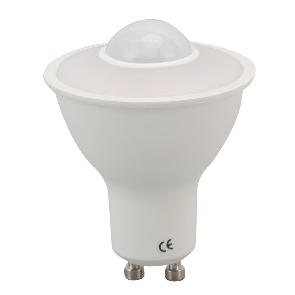 Gu10 Led Bulb Infrared Motion Sensor 5W 500Lm Ceiling Light Corridor Light Porch Light White Light Ac100-240V Energy-Saving Warm 3000 3121437026931
