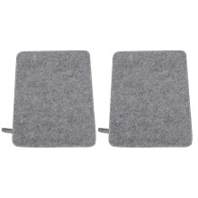 2pcs Portable Steam Sauna Felt Seat Cushion Sauna Floot Mat compatible with Home Steam Sauna Absorbent Steam Room And Bath Easy To Hang Carry