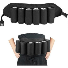 Tragbarer Dosenhalter mit Gürtel für Bierdosen, fasst 6 Dosen, ideal für Outdoor-Aktivitäten und als Geschenk