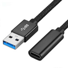 USB 3.0 Stecker auf USB-C / Typ-C Buchse Verlängerungskabel