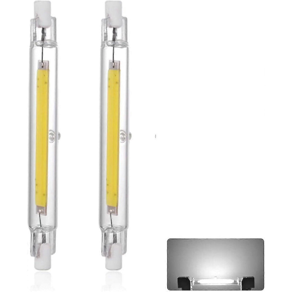 30W R7s Led Bulb 189Mm Cool 6000K 3000Lm, Dimmable 360 Linear Cob Bulb, 300W Halogen Equivalent, J189 Compatible With Flood Lights White 3467513207123
