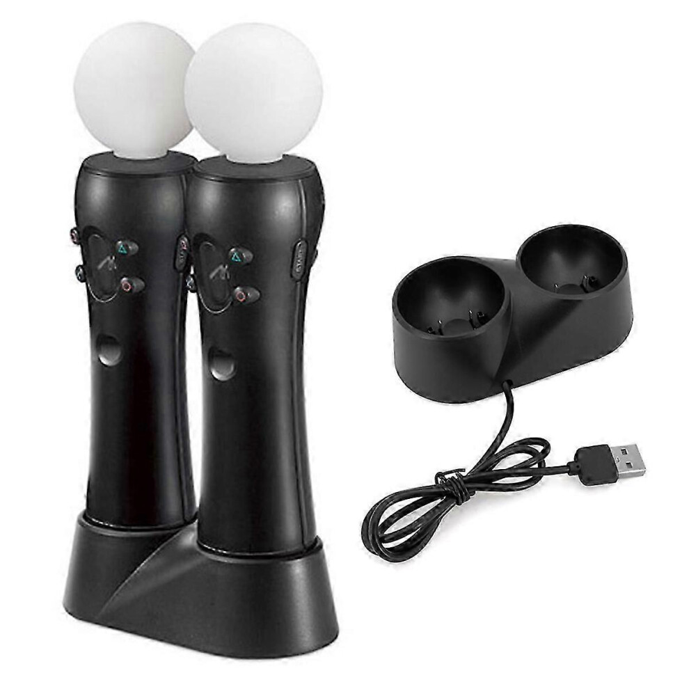 Ergonomic Intuitive Design Ps4 Vr Move Motion Controllers Compatible With Seamless Control 3240469068747