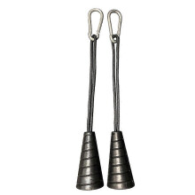1 paire de cordes à tirer pour biceps et triceps avec cordon de serrage et prise unique - Équipement d'entraînement musculaire