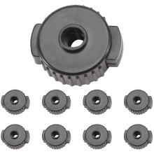9-delige ABS drumstel snelspanners voor bekkens, snelle montage, Drum Mate vervangingsaccessoires