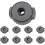 9Pcs ABS Drum Set Quick Release Nuts Cymbal Quick Assembly Drum Mate Replacement Accessories 1