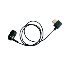 USB-C-kompatibler Mono-Ohrhörer mit Geräuschisolierungstechnologie und eingebauten Mikrofonen