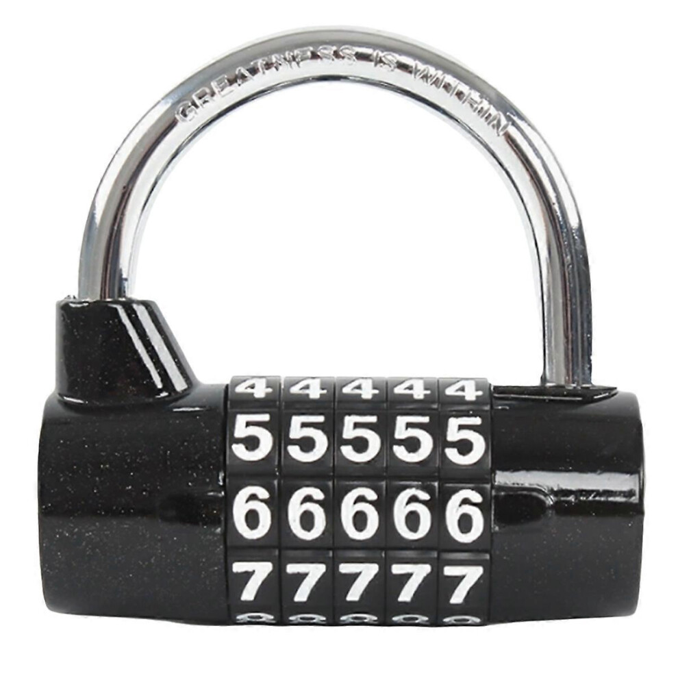 5 Digit Number Combination Travel Password Lock Combination Padlock Zinc Alloy Coded Lock Security S 3179642116565
