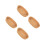4Pcs Multifunctional Light Brown Woven Fruit and Utensil Basket 1