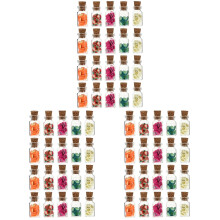 60St Fruitpot Mini Glazen Potten Decor Set Kleurrijk Woning