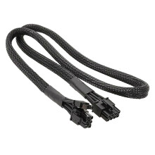 Napájací kábel PCIe 8pin na 6+2pin, modulárny, kompatibilný s Corsair AXi HXi RMi RMX RM, pre grafickú kartu 8pin na 6pin.