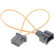 Kit de bypass de loop de fibra com conectores macho e fêmea compatível com resiliência de rede.