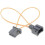 Kit de bypass de loop de fibra com conectores macho e fêmea compatível com resiliência de rede. 1
