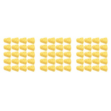 180Pcs Mini Cheesecake Models Yellow Plastic Fake Food for Home Decor