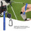 Portable Golf Club Groove Sharpener Blue 9