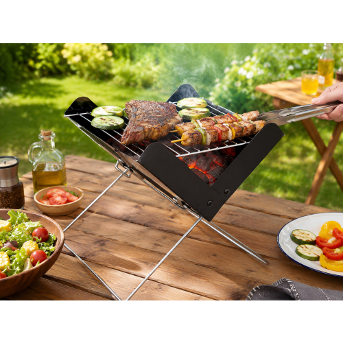 True Face Portable Folding Charcoal BBQ Grill Stove 2