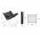 True Face Portable Folding Charcoal BBQ Grill Stove 6