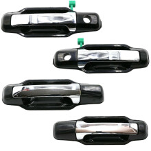 4 manijas de puerta exteriores compatibles con Kia Sorento 2003-2009 826503E021 826603E021 836503E01 Delantera izquierda/derecha