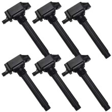 Conjunto de 6 bobinas de ignição UF648 compatíveis com Chrysler Dodge Jeep Ram V6