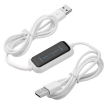 Tragbares USB-PC-zu-PC-Übertragungskabel Online-Freigabe Synchronisierung Link Direkte Datenübertragung Dateibrücke Einfache Bedienung Neu Tw
