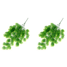 Leaf Wedding Decoration Room Decor Home Garden Artificial Plants Flower Pot Autumn Decorations Festive Party 2Pack