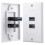 4X 2Port +USB 3.0 Female Wall Face Plate Panel Outlet Socket Extender 2