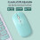 Bluetooth Mouse compatible with iPad, Samsung MatePad, Lenovo MiPad, Android, Windows Tablet & Laptop - Yellow Wireless Mouse 4
