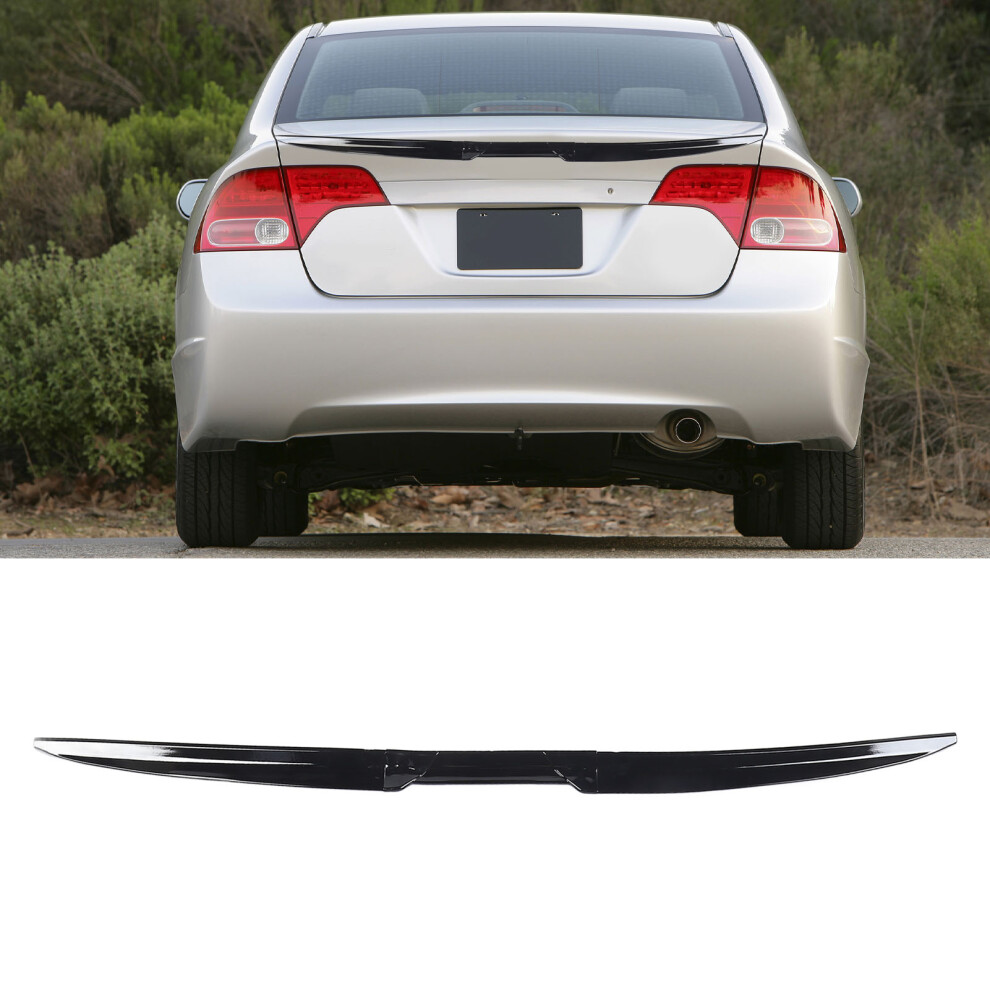 Tpu Glossy Rear Boot Spoiler Black 7055741433603