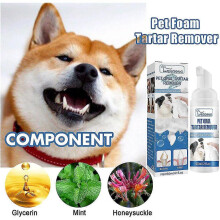 3X Pet Dog Spray Oral Care Bad Breath Teeth Cleaning Freshener Plaque Removing -aqwg