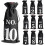 Drawstring Wine Bags for Blind Tasting 10 Pack Burlap Bottle Covers 1