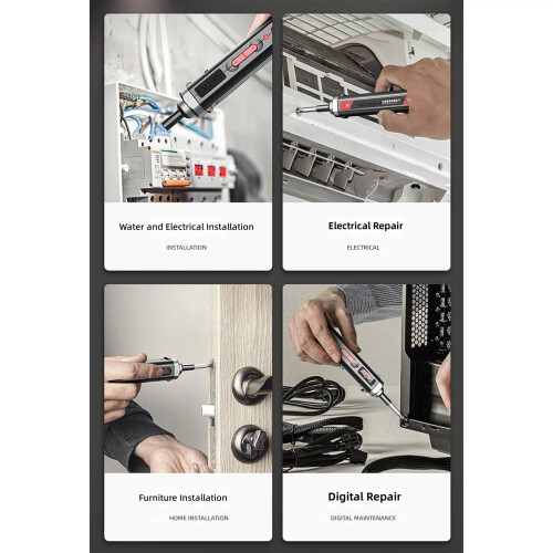 Rechargeable Electric Screwdriver Interchangeable Bit for 1