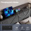 Levede Floating Bed Frame Double LED Lights Upholstered USB Storage Headboard 4