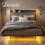 Levede Floating Bed Frame Double LED Lights Upholstered USB Storage Headboard 7