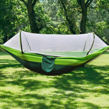 cuyhtdup Hammock Sturdy & Durable, Single/Double, Lightweight Camping Hammock Compatible with Outdoor, Beach, Patio Use, Easy to Install