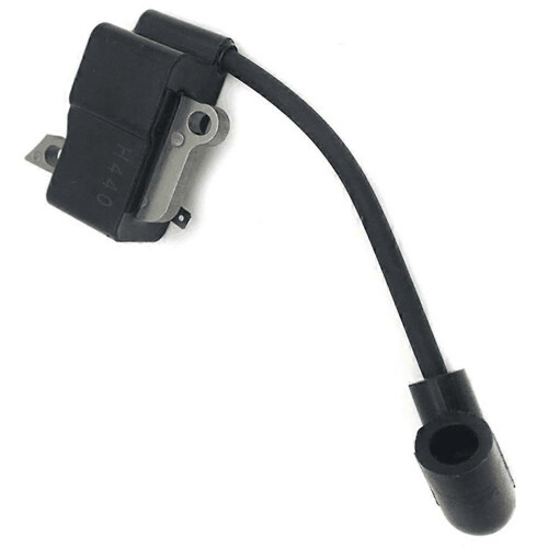 Conjunto de Módulo de Bobina de Ignição Compatível com Motosserras Husqvarna 135, 140, 135E e 140E 1