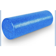High Density Foam Rollers Long Firm Full Body Athletic Massage Tool 6x36 Blue