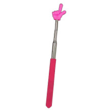 (Pink) Finger Pointer Stick Professional Telescopic Teachers Pointer Long-lasting Handheld Pointer Stick For Classroom - Hz