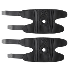 1 Paar Patellas-Stützkniebandage,-Schwarzes Betriebssystem