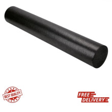 High Density Foam Rollers Long Firm Full Body Athletic Massage Tool 6x36 Black