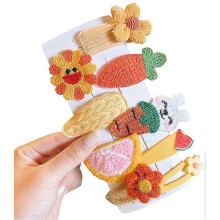 1 Board Hairpin, Hairpin, Cute And Pretty, Fruit Hairpin, Flower, Floral, Metal, Lady And Girl, Hairpin, Styling Tool, Hairpin (sky Blue Bird)