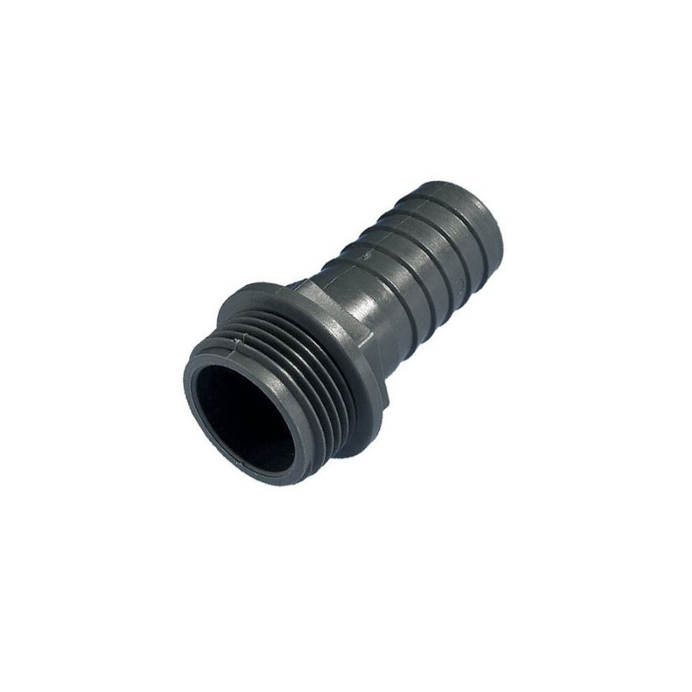 Pisces Male Bsp Hosetail Connector 20Mm Barb To 0.5In Thread 5060176692367