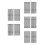 10Feuilles Marqueurs Pet Flexibles Antidéchirure Pour 3D Scanner 1