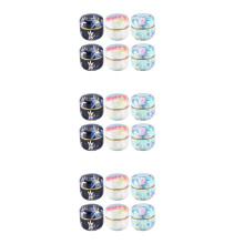 18Pièces Petits Pots En Étain Pour Stockage D'épices