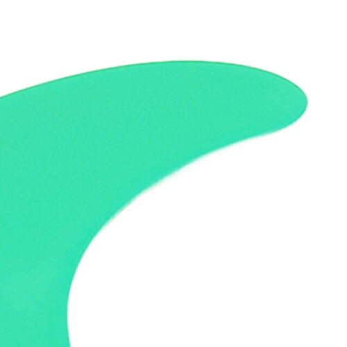 Green PVC Fins for Stand Up Paddle 1