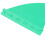 Green PVC Fins for Stand Up Paddle 11