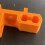 Schraubendreher-Bithalter, Ersatz für Parkside 20-orange. Farbe 5
