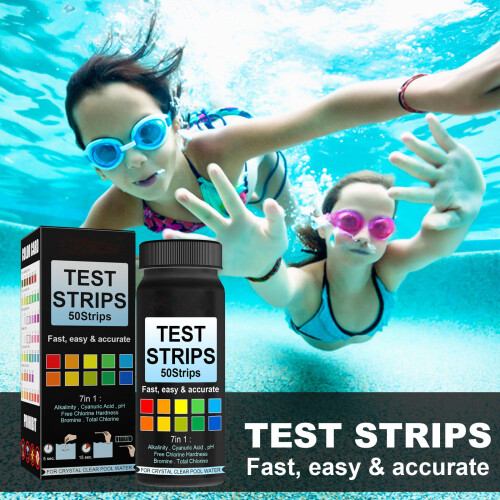 Comprehensive Water Analysis Test Strips 7 Factors Monitoring 1