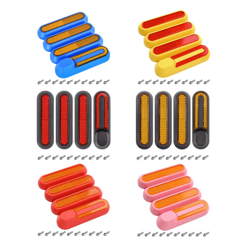 Scooters Front Fork Reflector Reflective Sticker-New Blue 1