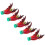 20cm Handmade Feather Kick Shuttlecock 5 12