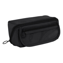 Japanese Korean Style Pencil Case - Multi-Layer Cloth Stationery Organizer with Compartments for Pens, Erasers & Notes