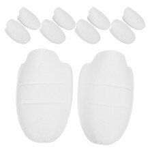 20Pairs White Paper Shoe Inserts Universal Support Home Shoe Organizer